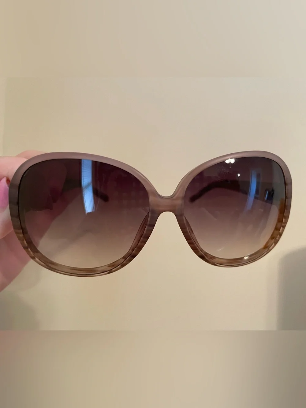 Never Worn: Phillip Lim Women’s Oversized Sunglasses - Taupe